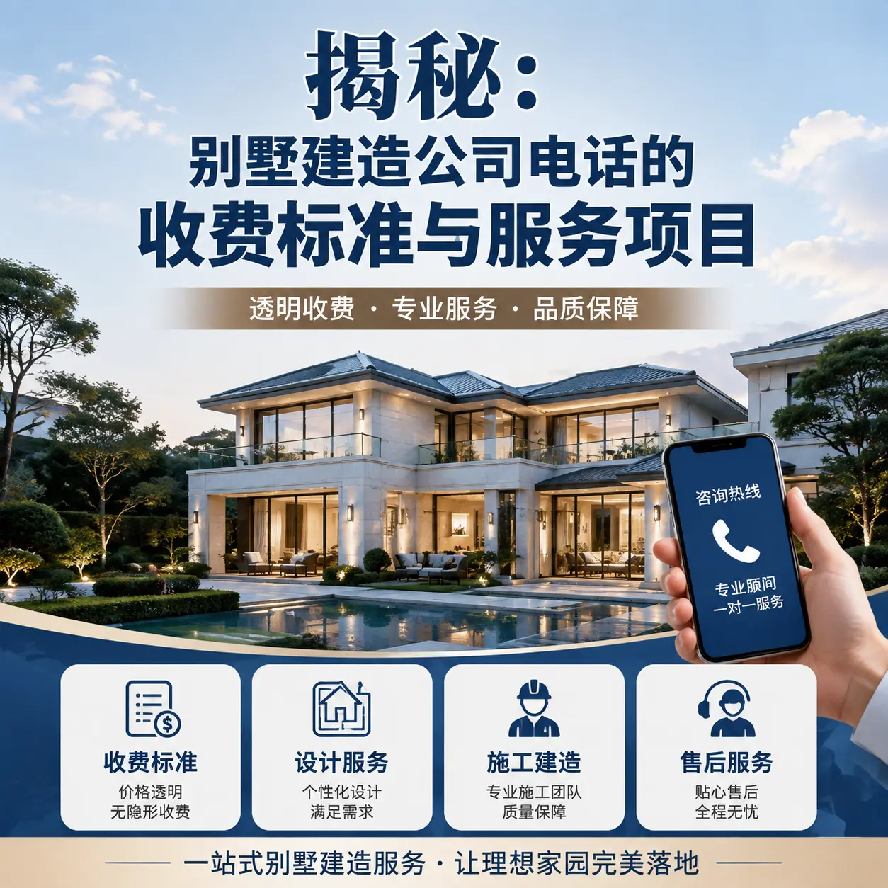 揭秘：云岩别墅建造公司电话的收费标准与服务项目
