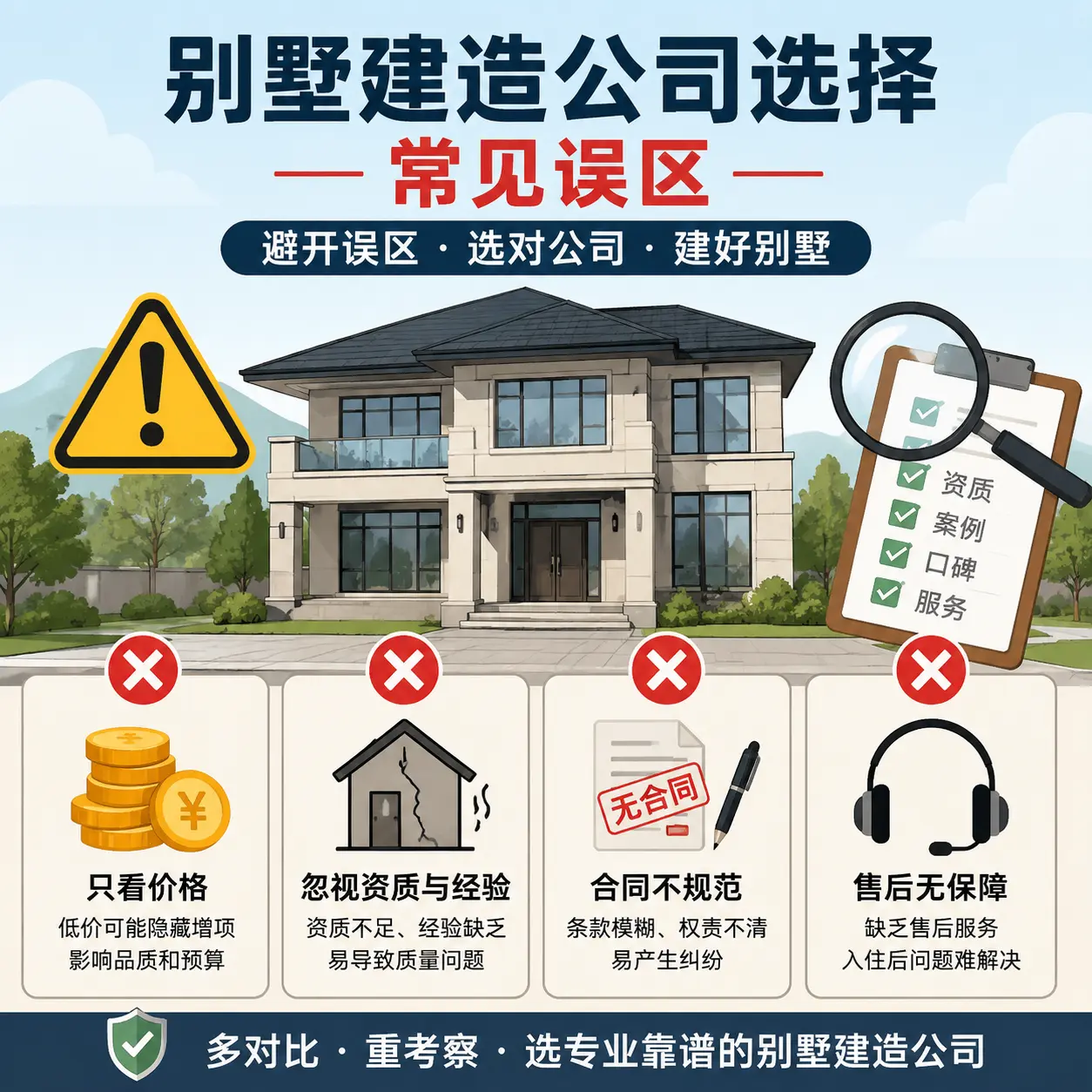 云岩 别墅建造公司推荐：了解市场行情与服务内容