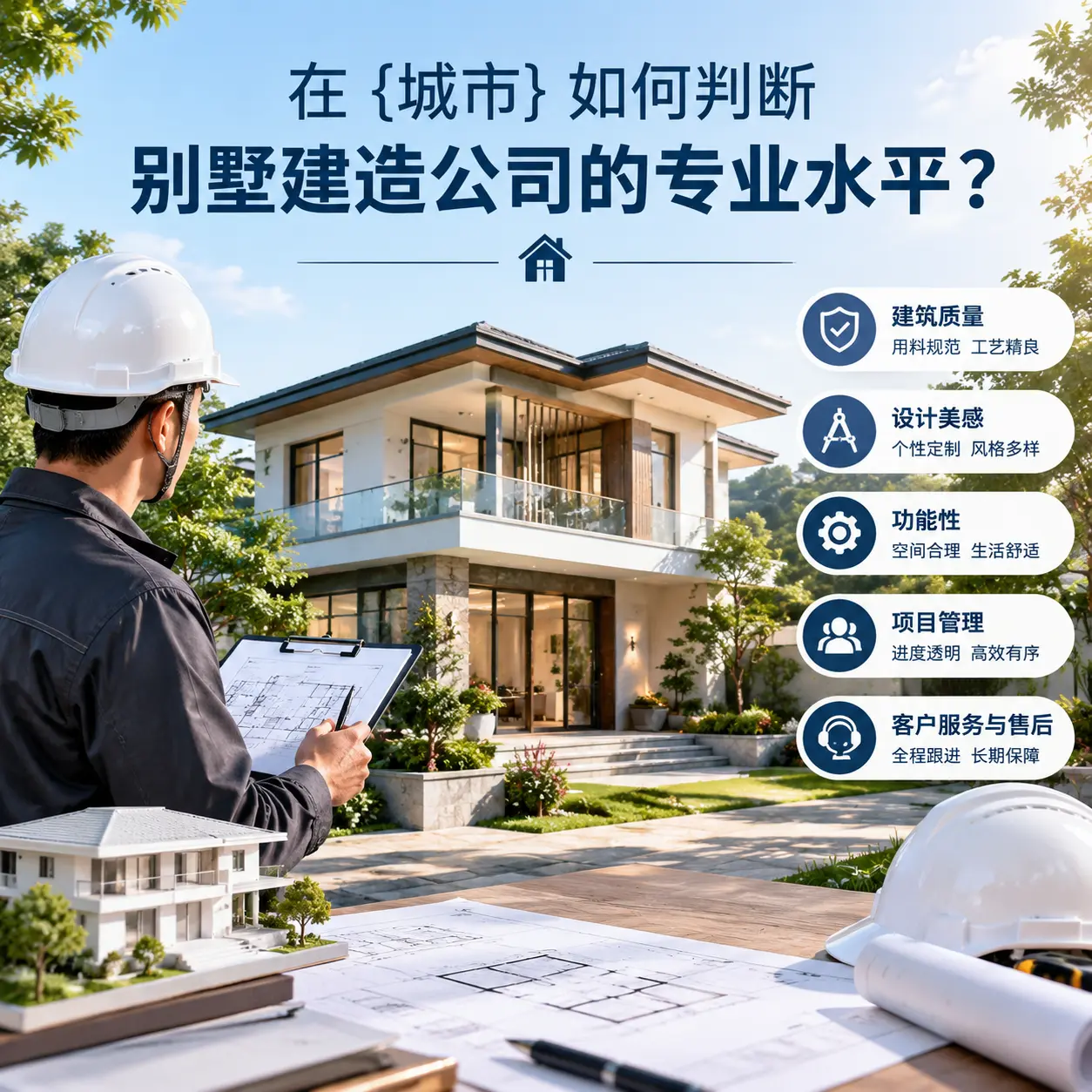 在 云岩 如何判断别墅建造公司的专业水平?