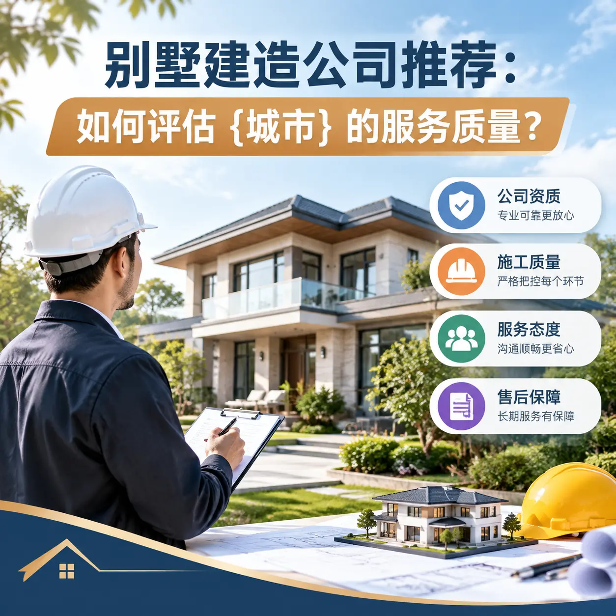 别墅建造公司推荐：如何评估 云岩 的服务质量？