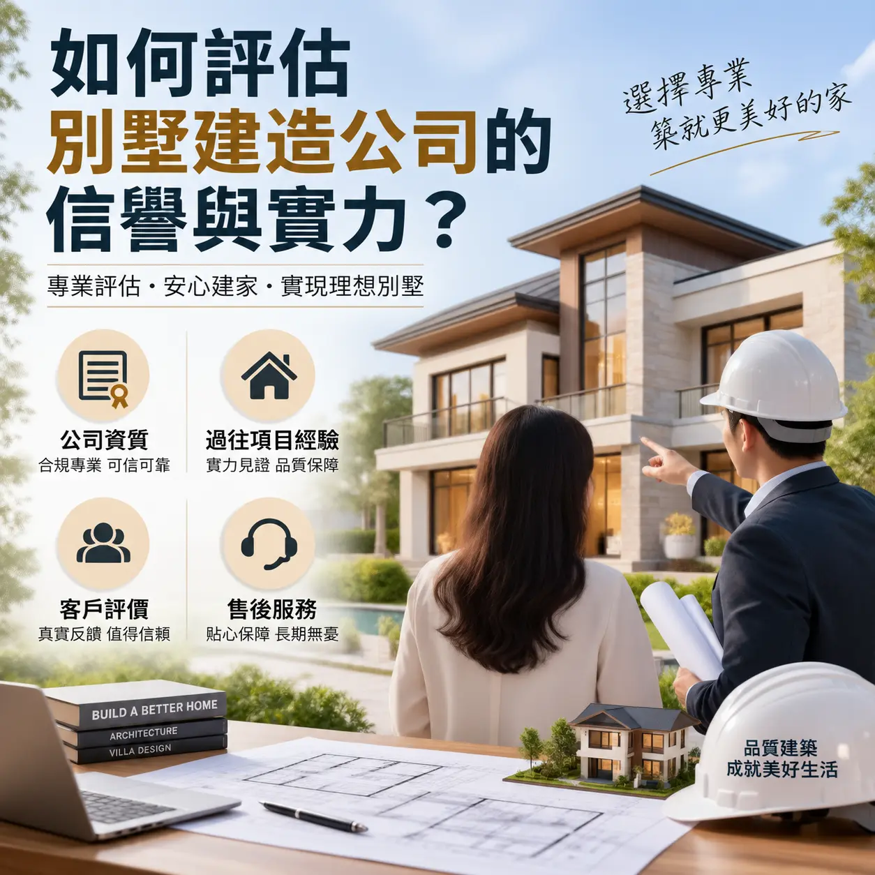 如何评估 云岩 别墅建造公司的信誉与实力？