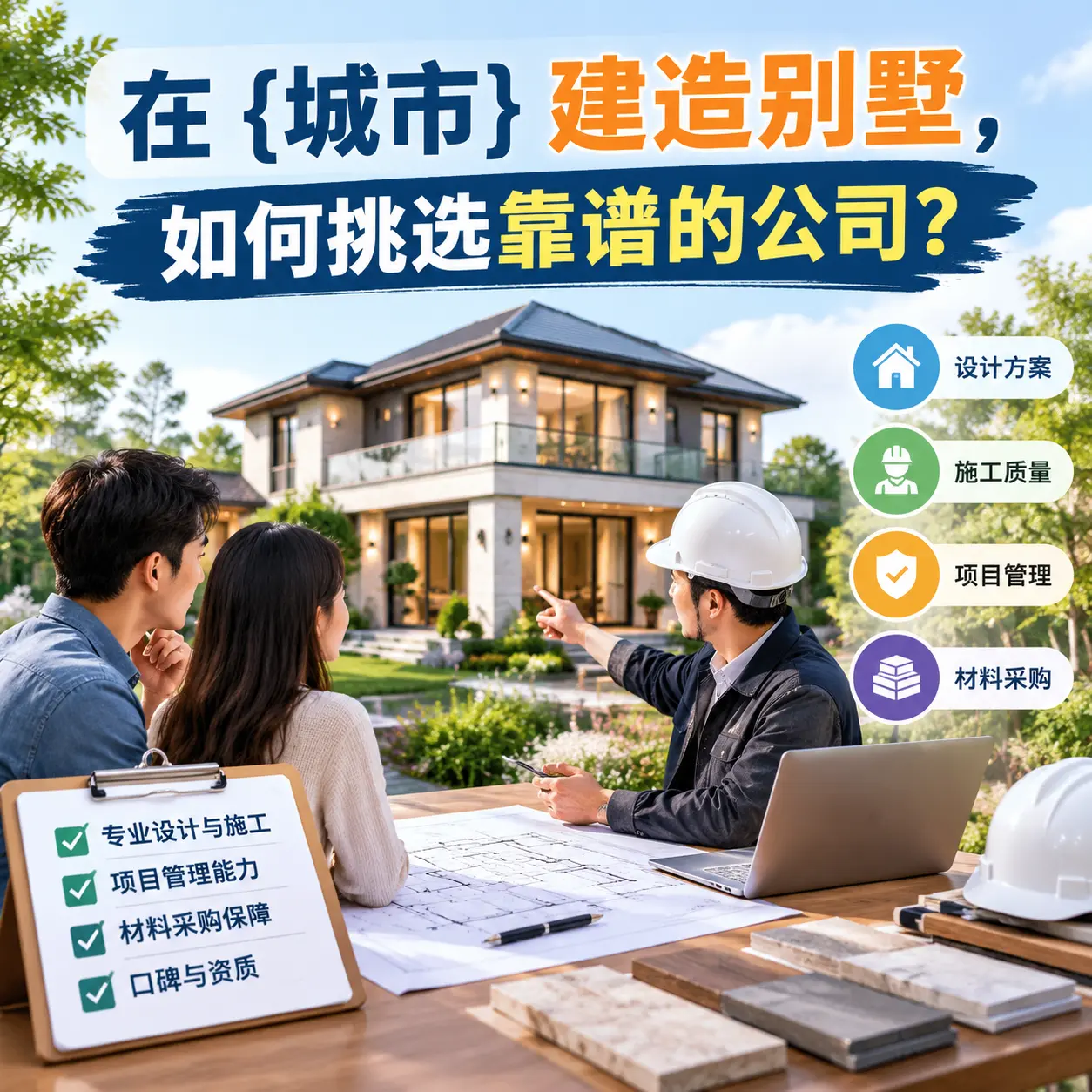 在 云岩 建造别墅，如何挑选靠谱的公司？