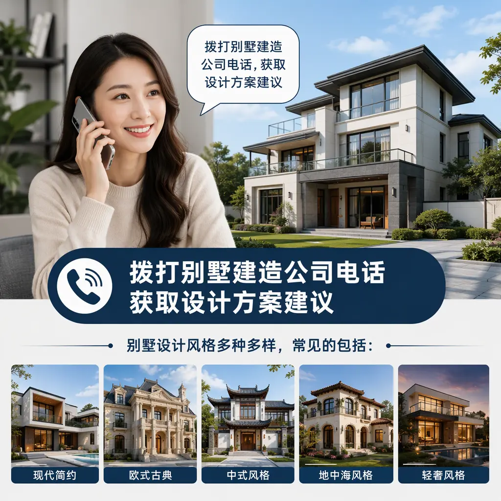 拨打云岩别墅建造公司电话，获取设计方案建议
