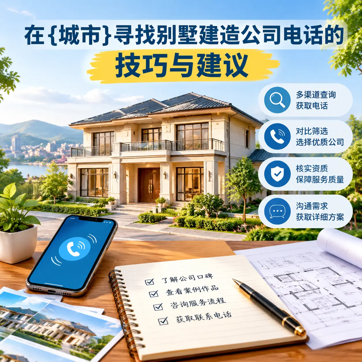 在云岩寻找别墅建造公司电话的技巧与建议