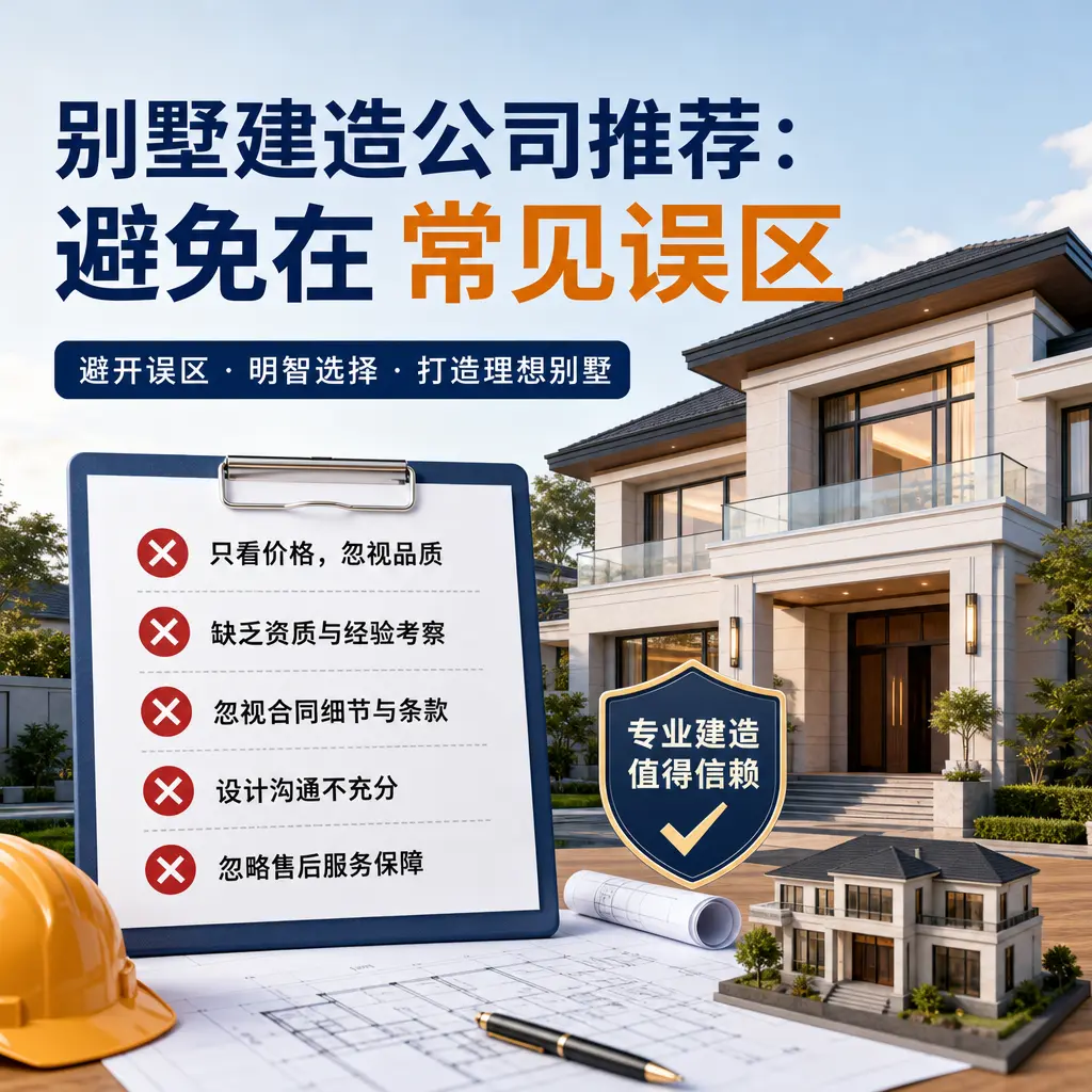 别墅建造公司推荐：避免在 云岩 的常见误区