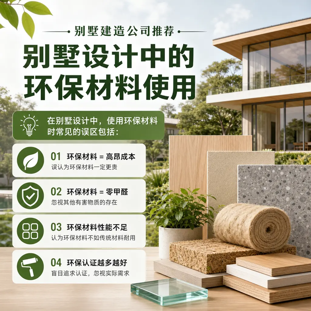 别墅建造公司推荐： 云岩 别墅设计中的环保材料使用