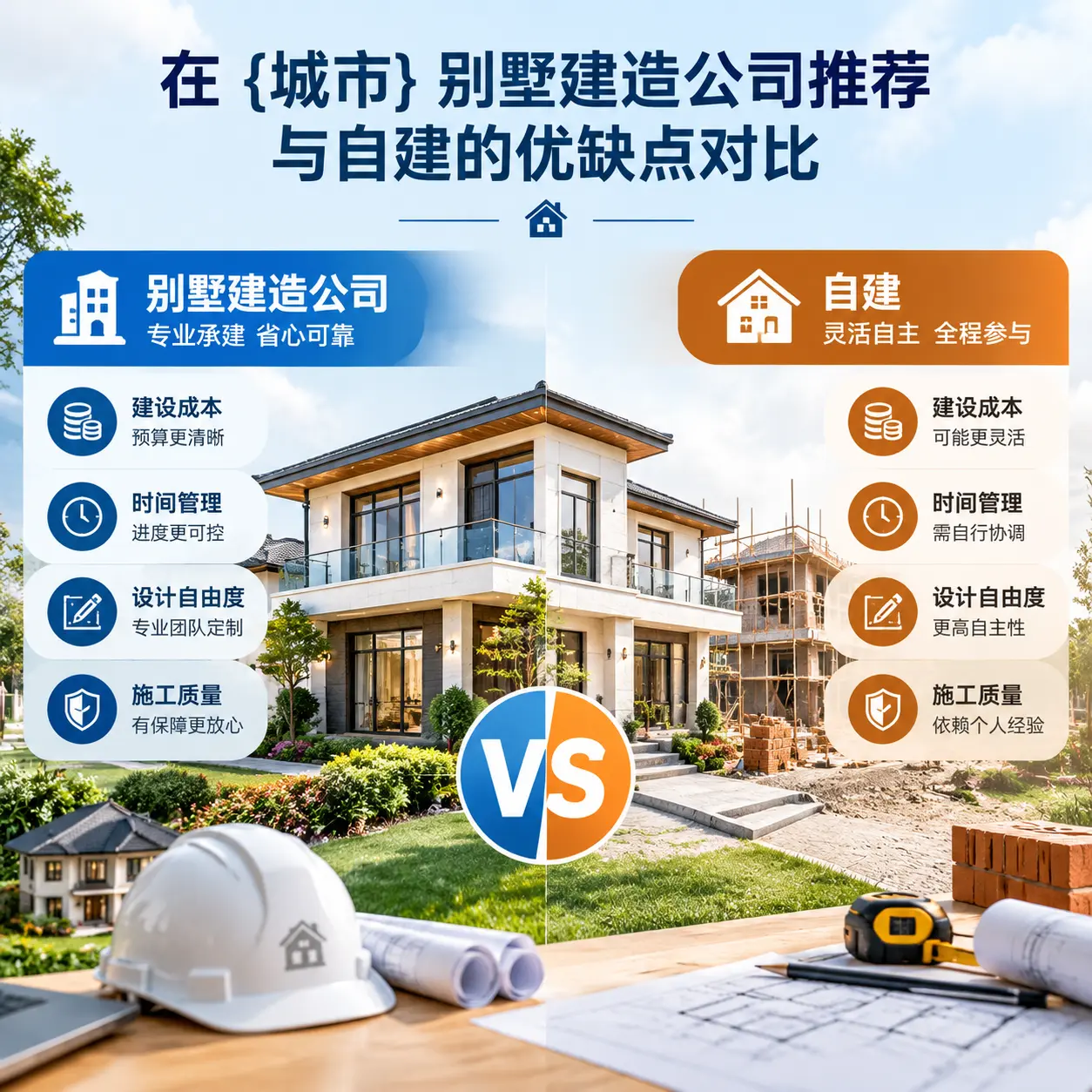 在 云岩 别墅建造公司推荐与自建的优缺点对比